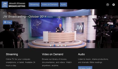 jw broadcast|jw broadcast on smart tv.